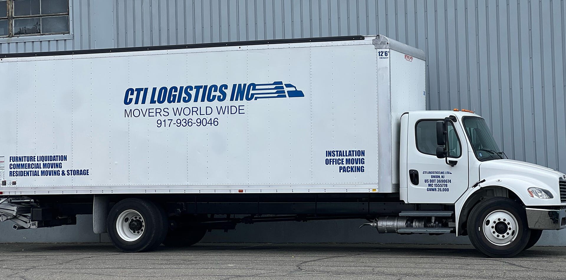 Moving and logistics photography from the CTI Logistics website