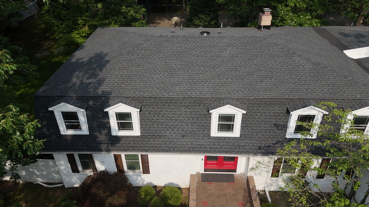 Roofing project photography from Raidex Construction