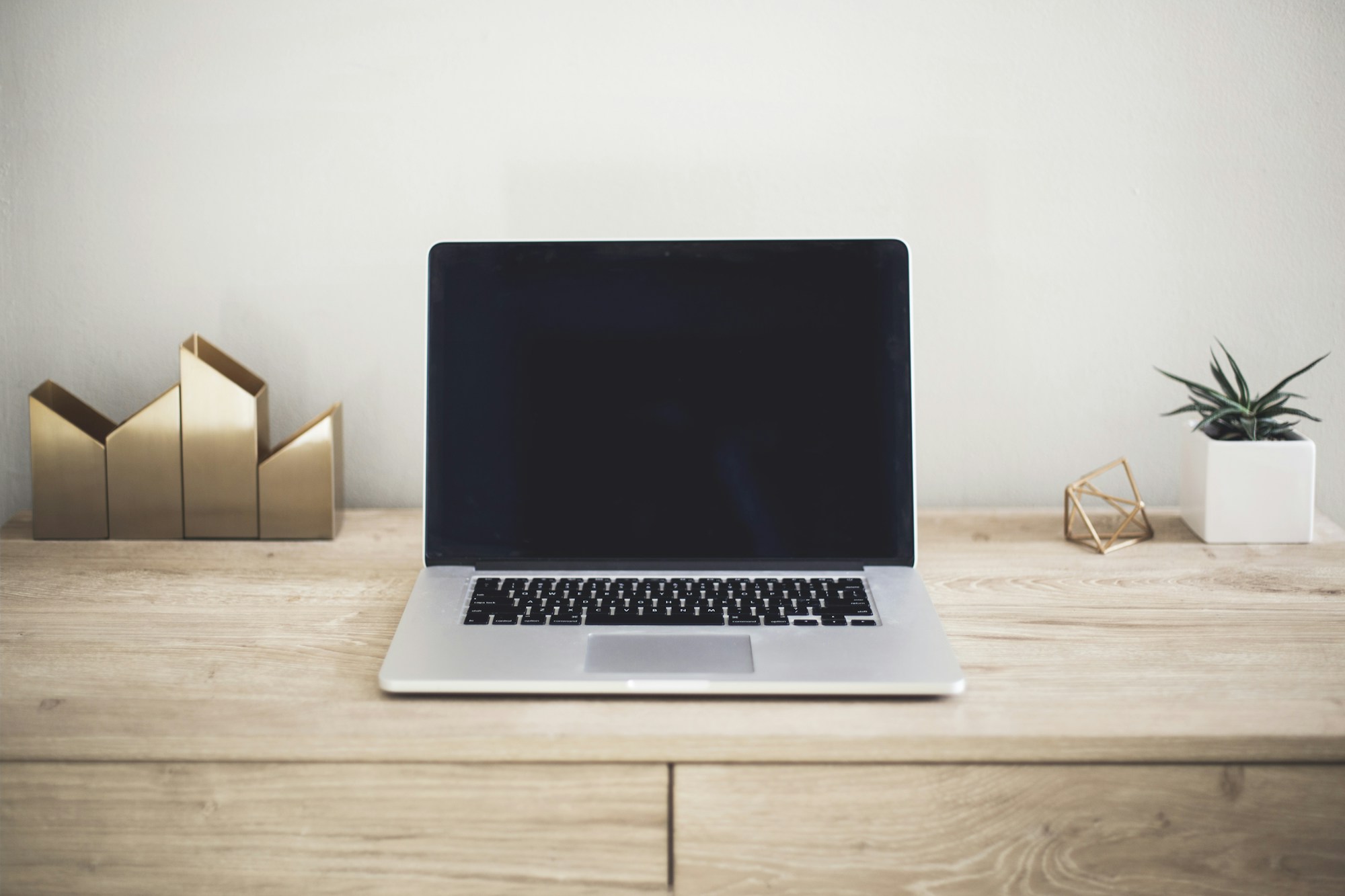 A laptop ready for planning on a desk